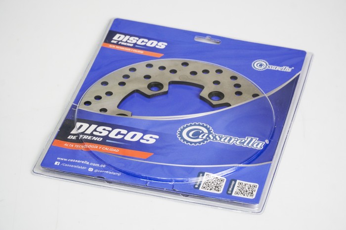 DISCO FRENO TRASERO + CASSARELLA AGILITY150/CITY/XTREME