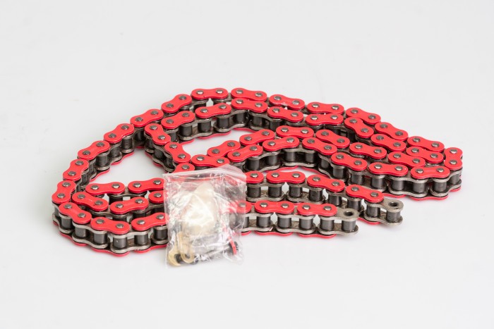 CADENA EN CAJA 428-H-112-CASSARELLA-ROJA O'RING