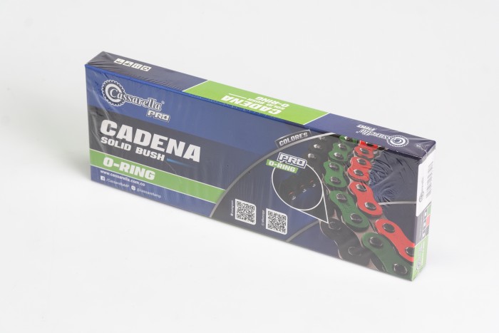 CADENA EN CAJA 428-H-136-CASSARELLA-NEGRA O'RING