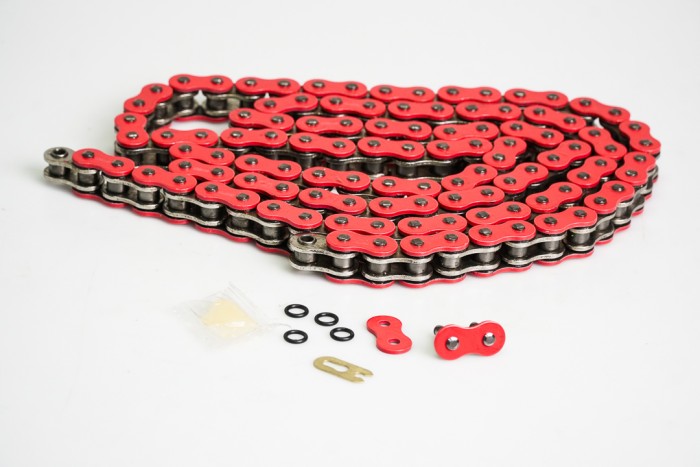 CADENA EN CAJA 520-H-110-CASSARELLA-ROJA O'RING