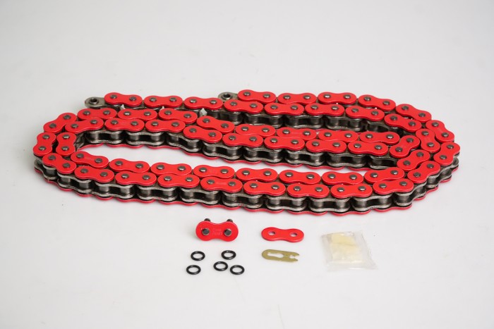 CADENA EN CAJA 520-H-112-CASSARELLA-ROJA O'RING