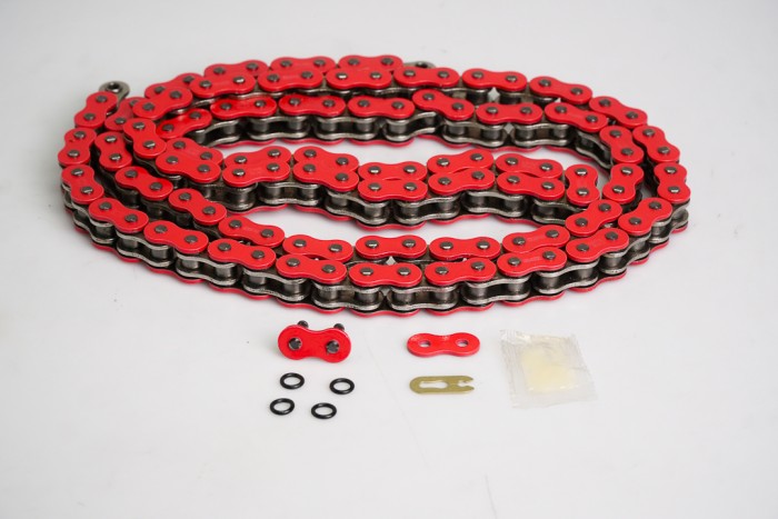 CADENA EN CAJA 520-H-120-CASSARELLA-ROJA O'RING