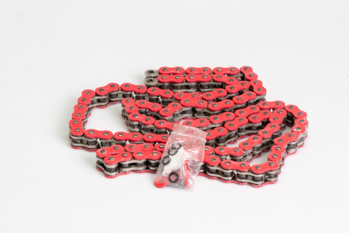 CADENA EN CAJA 520-H-110-CASSARELLA-ROJA XRING