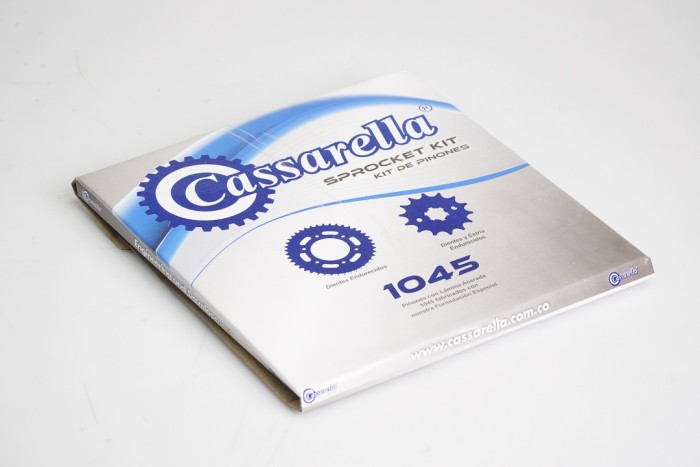 KIT PIÑONES - ITALIKA DM150 4 HUECOS (PT44C-PD17 PASO 428) CASSARELLA