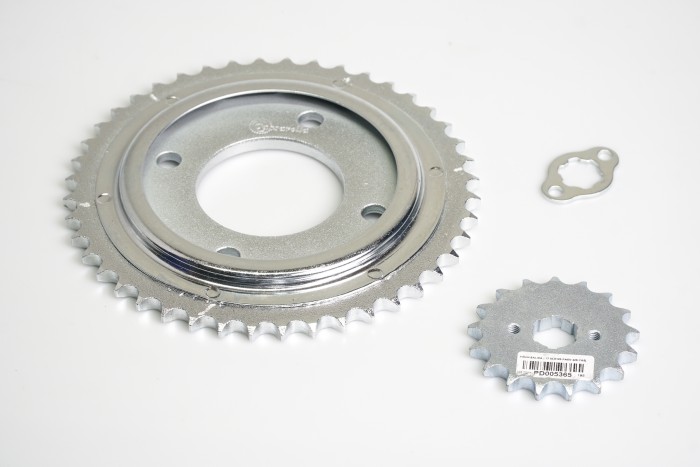 KIT PIÑONES - ITALIKA DM150 4 HUECOS (PT44C-PD17 PASO 428) CASSARELLA