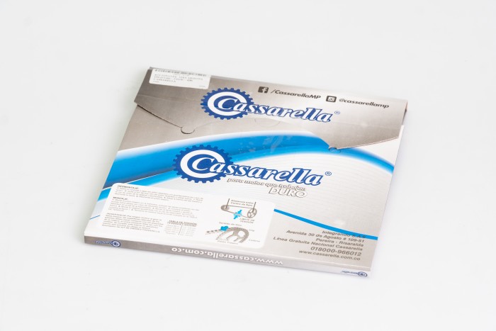 KIT PIÑONES - MRX 150 MOD. 2020 SPROCKET PLANO 4 HUECOS (PT46C-PD15C-428) CASSARELLA