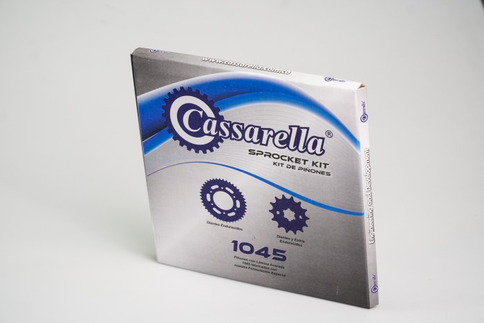 KIT PIÑONES - DR 150 6 HUECOS (PT50C-PD17C-428) CASSARELLA