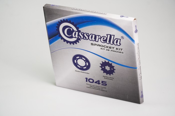 KIT PIÑONES - DREAM NEO 110 4 HUECOS (PT43C-PD14C PASO 420) CASSARELLA