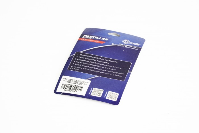 PASTILLA FRENO CASSARELLA DEL..AKT CR5 200/CR4 125/CR5 180/BENELLI-TNT150I-180S/BET&WIND250/APACHE180/CBF125/NITRO125-151|BEST125/VIVA TRAS MRX150/AGILITY125-150