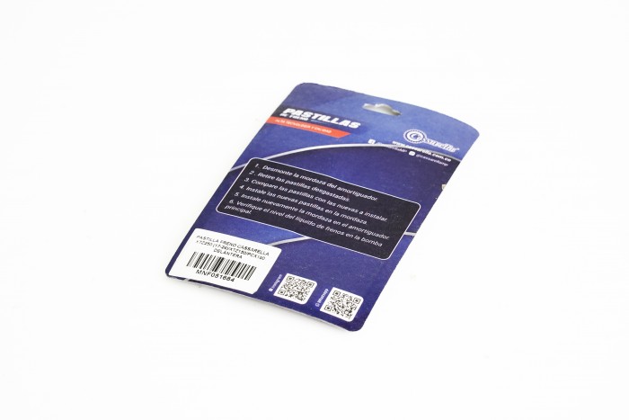 PASTILLA FRENO CASSARELLA XTZ250 (17-24)/XTZ150/PCX160 DELANTERA