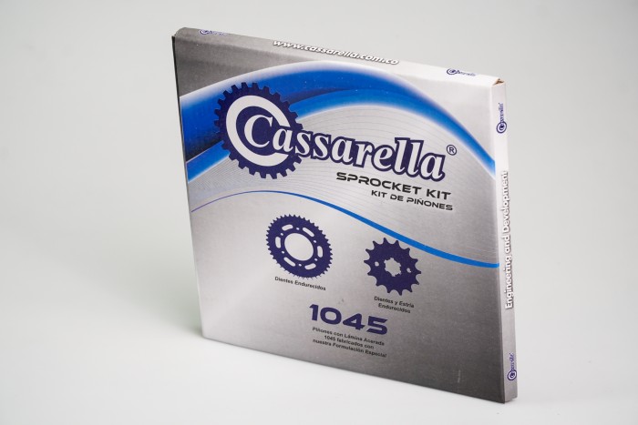 KIT PIÑONES - AKT TTR 200 4 HUECOS (PT39C-PD13C-520) CASSARELLA