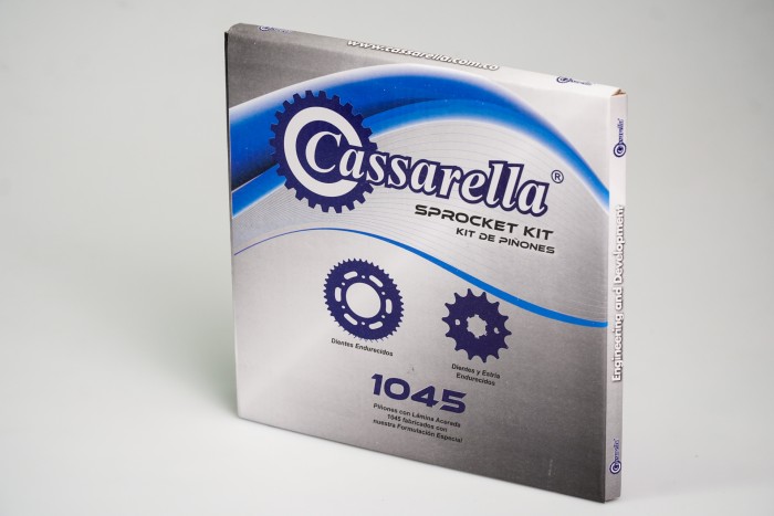 KIT PIÑONES - Z 800 CASSARELLA 6 HUECOS (PT45C-PD15C PASO 520) CASSARELLA