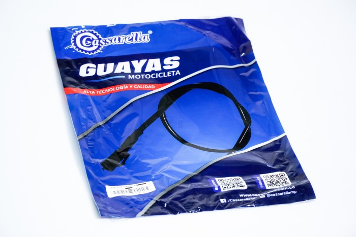 GUAYA CASSARELLA CLUTCH YBR125 MOD.NUEVO