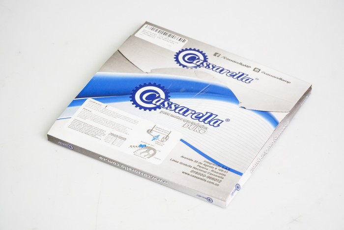 KIT PIÑONES - ONE 100 4 HUECOS (PT38C-PD14C-428) NIQUELADA CASSARELLA