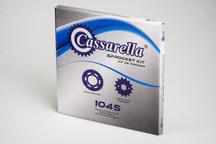 KIT PIÑONES - GN 125 4 HUECOS (PT50C-PD14C- 428) CASSARELLA