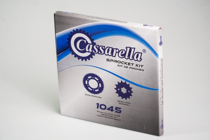 KIT PIÑONES - XR E 190 6 HUECOS (PT48C-PD17C-428) CASSARELLA