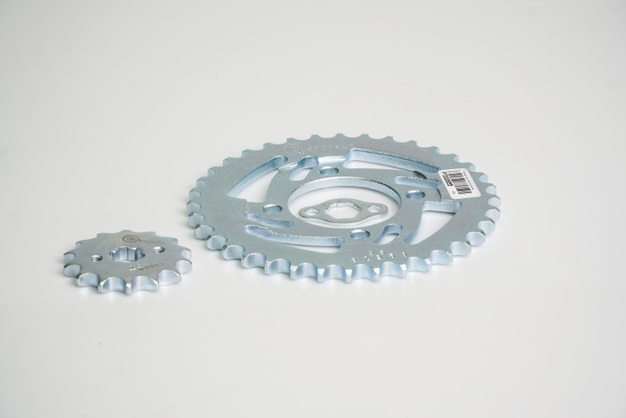 KIT PIÑONES - TRACK 125 4 HUECOS (PT36C-PD14C PASO 428) CASSARELLA