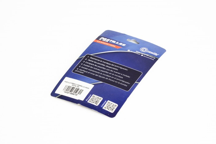 PASTILLA FRENO CASSARELLA CR250/XR150L DEL