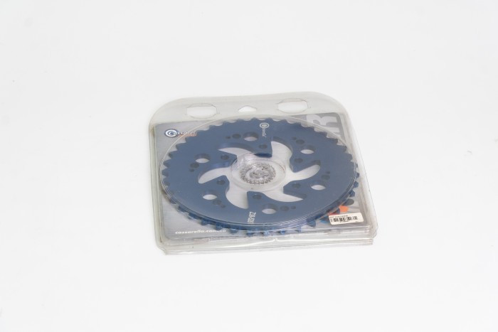 SPROCKET - 38 AKT TTX 180 PASO 520 ESTILO RANGE AZUL DURAL RACER CASSARELLA X