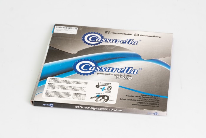 KIT PIÑONES - NINJA 250/300 6 HUECOS (PT45C-PD14C PASO 520) CASSARELLA