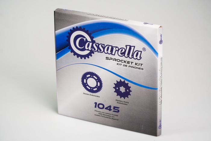 KIT PIÑONES - DISCOVER 110 4 HUECOS (PT42C-PD14C-PASO428) CASSARELLA