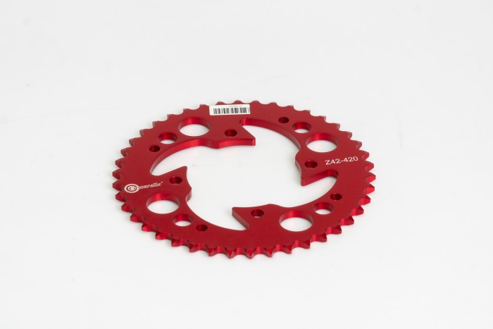 SPROCKET - 42 YCF 150 PASO 420 ESTILO RANGE ROJO DURAL RACER CASSARELLA X
