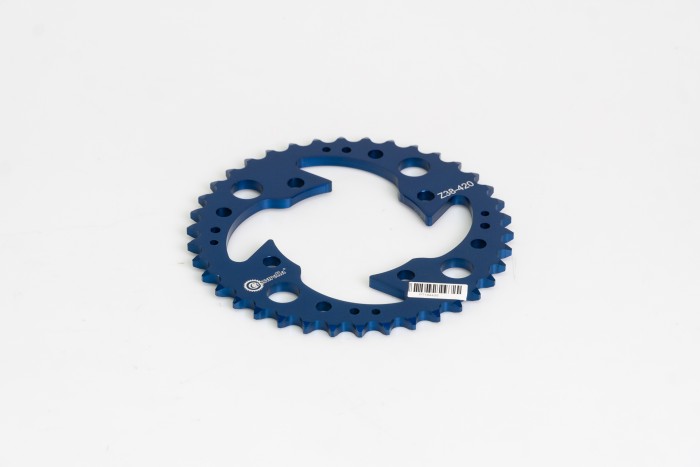 SPROCKET - 38 YCF 150 PASO 420 ESTILO RANGE AZUL DURAL RACER CASSARELLA X