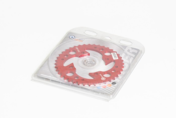 SPROCKET - 40 YCF 150 PASO 420 ESTILO RANGE ROJO DURAL RACER CASSARELLA X