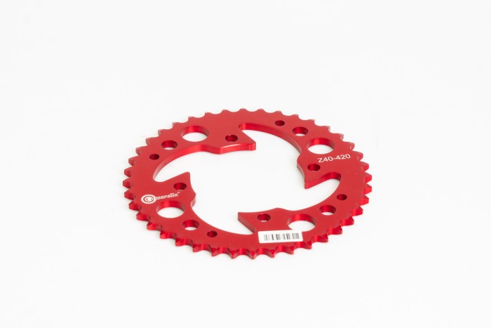 SPROCKET - 40 YCF 150 PASO 420 ESTILO RANGE ROJO DURAL RACER CASSARELLA X