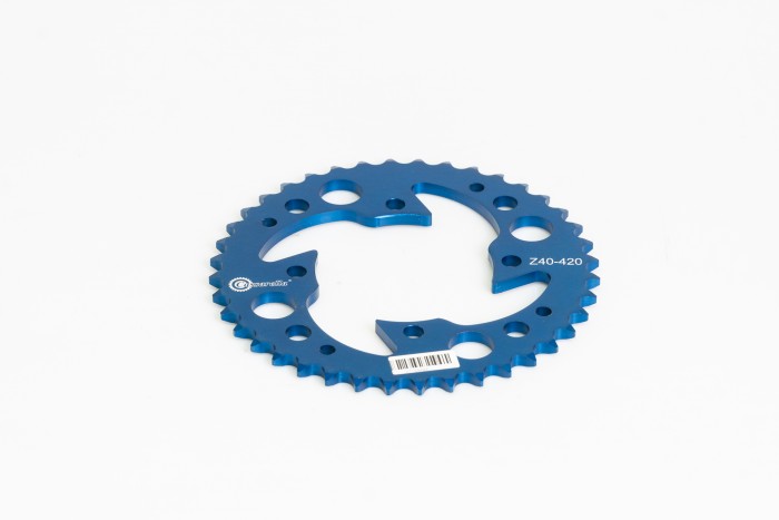 SPROCKET - 40 YCF 150 PASO 420 ESTILO RANGE AZUL DURAL RACER CASSARELLA X