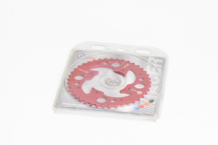 SPROCKET - 41 YCF 150 PASO 420 ESTILO RANGE ROJO DURAL RACER CASSARELLA X