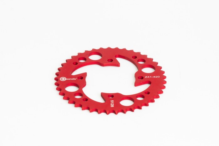SPROCKET - 41 YCF 150 PASO 420 ESTILO RANGE ROJO DURAL RACER CASSARELLA X