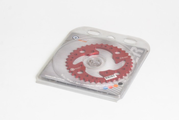 SPROCKET - 37 YCF 150 PASO 420 ESTILO RANGE ROJO DURAL RACER CASSARELLA X
