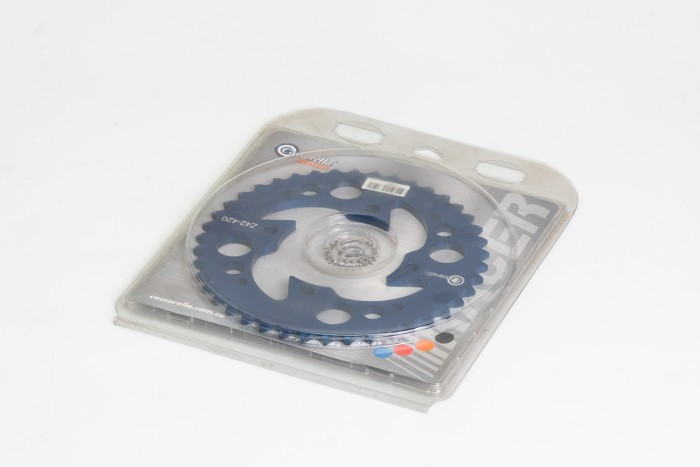 SPROCKET - 42 YCF 150 PASO 420 ESTILO RANGE AZUL DURAL RACER CASSARELLA X