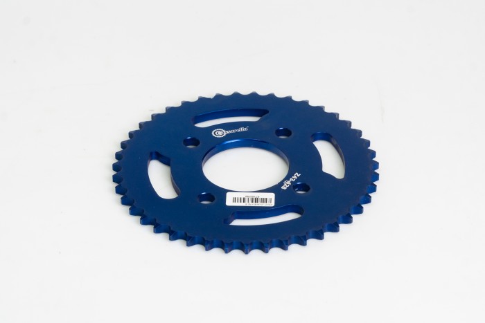 SPROCKET - 43 PULSAR 180 4H PASO 428 ESTILO TURN AZUL DURAL RACER CASSARELLA X