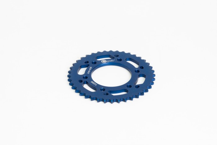 SPROCKET - 40 FZ 160 PASO 428 ESTILO SPIRO AZUL DURAL RACER CASSARELLA X