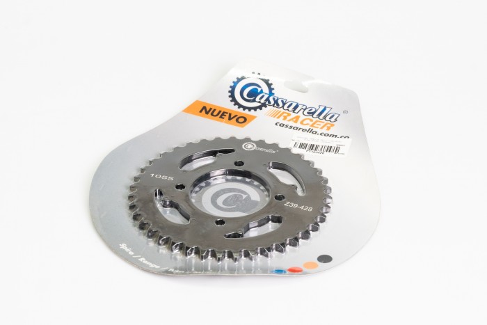 SPROCKET - 39 RX 115 ESTILO SPIRO NEGRO DURAL RACER CASSARELLA X