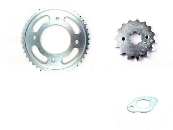 KIT PIÑONES - CBF 125 4 HUECOS (PT43C-PD15C-428) CASSARELLA