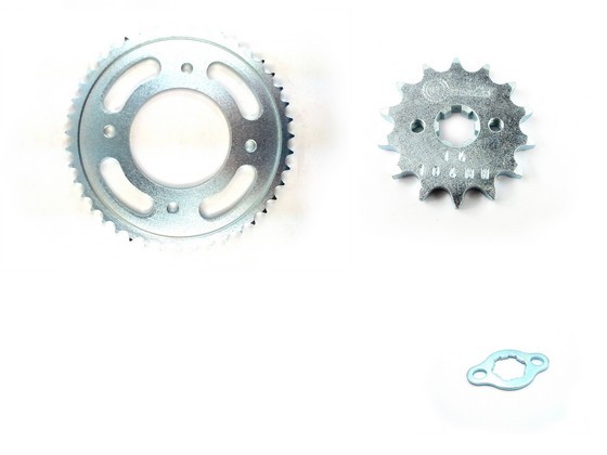 KIT PIÑONES - CBF 150 4 HUECOS (PT43C-PD14C- PASO 428) CASSARELLA