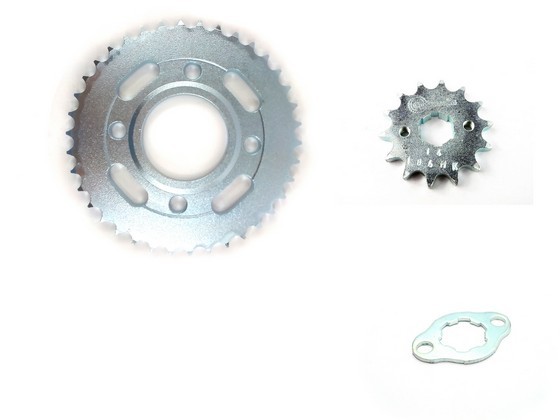 KIT PIÑONES - AKT 125 4 HUECOS (PT38C-PD14C PASO 428)  CASSARELLA