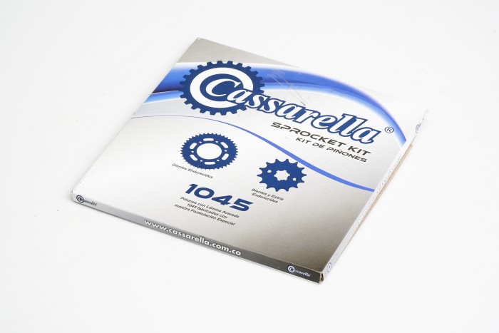 KIT PIÑONES - PULSAR NS 200 6 HUECOS (PT45C-PD16C PASO 428) CASSARELLA