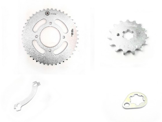 KIT PIÑONES - CRIPTON FULL INYECCION 115 4 HUECOS (PT44C-PD15C PASO 420) CASSARELLA