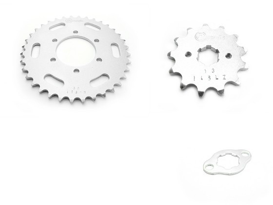 KIT PIÑONES - AKT XM 180 6 HUECOS (PT36C-PD13C PASO 520) CASSARELLA