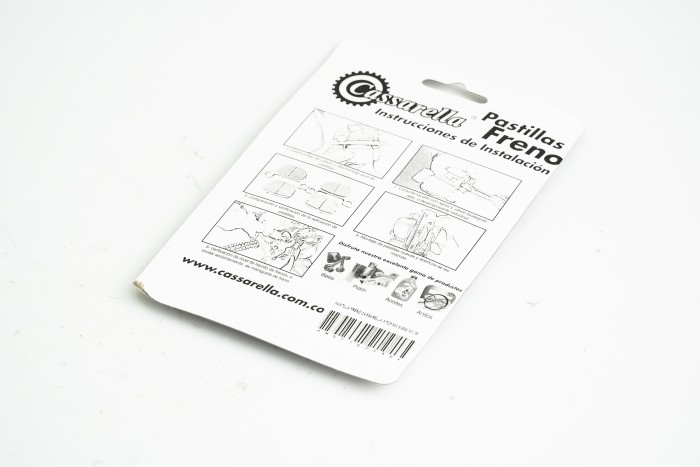 PASTILLA FRENO CASSARELLA XT225/600/SIGMA XO 180