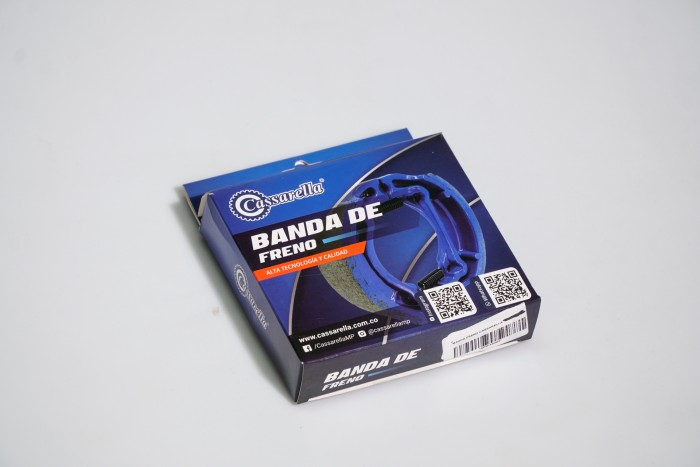 BANDA FRENO CASSARELLA DISCOVER100/XCD/BM150 TRAS.PULSAR180/PULSAR135-NS125/180UG/DISCOVER125-ST/135/150ST/BOXER BM100-150-CT125/NTORQ/DAZZ110