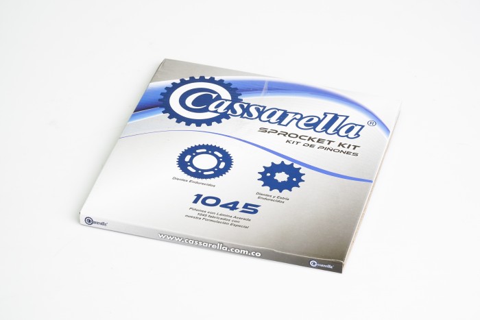 KIT PIÑONES - PULSAR NS 200 6 HUECOS (PT45C-PD17C PASO 428) CASSARELLA
