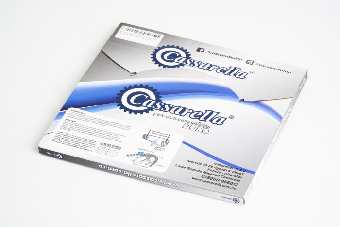 KIT PIÑONES - YBR DX 125 4 HUECOS (PT45C-PD14C- 428) CASSARELLA