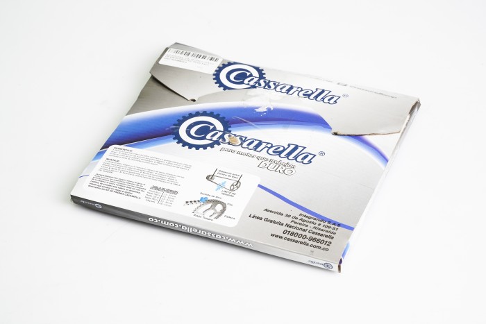 KIT PIÑONES - CB1 MODELO NUEVO 125 4 HUECOS (PT44C-PD14C PASO 428) CASSARELLA