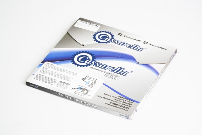 KIT PIÑONES - XCD 125 4 HUECOS (PT42C-PD14C PASO 428) CASSARELLA