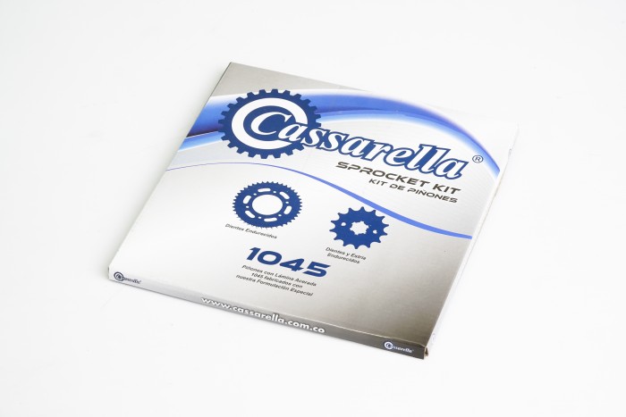 KIT PIÑONES - CR5 180 6 HUECOS (PT41C-PD13C PASO 520) CASSARELLA